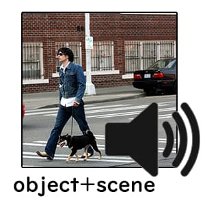 画像と音声の特徴マッチングによる物体およびシーンを考慮した環境音の生成