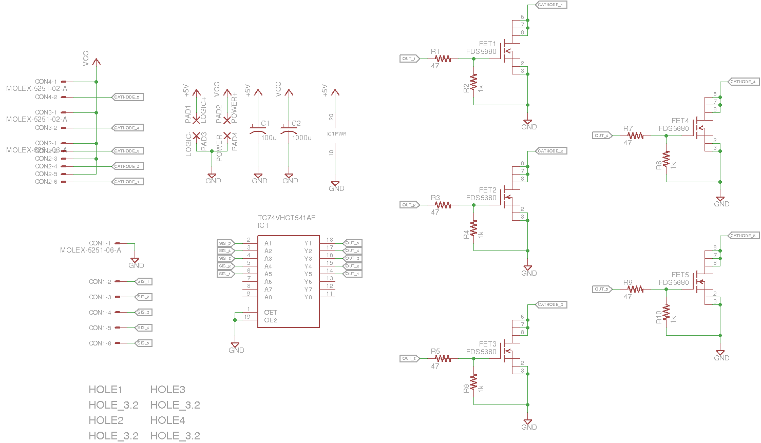 LED Control Board Sch