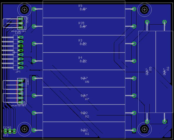 LED Resister Board Pattern