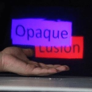 OpaqueLusion: 多層空中像におけるオクルージョン表現